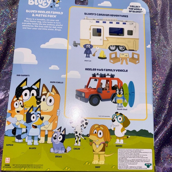 Bluey Family Pack Toy Set - Picture 7 of 7